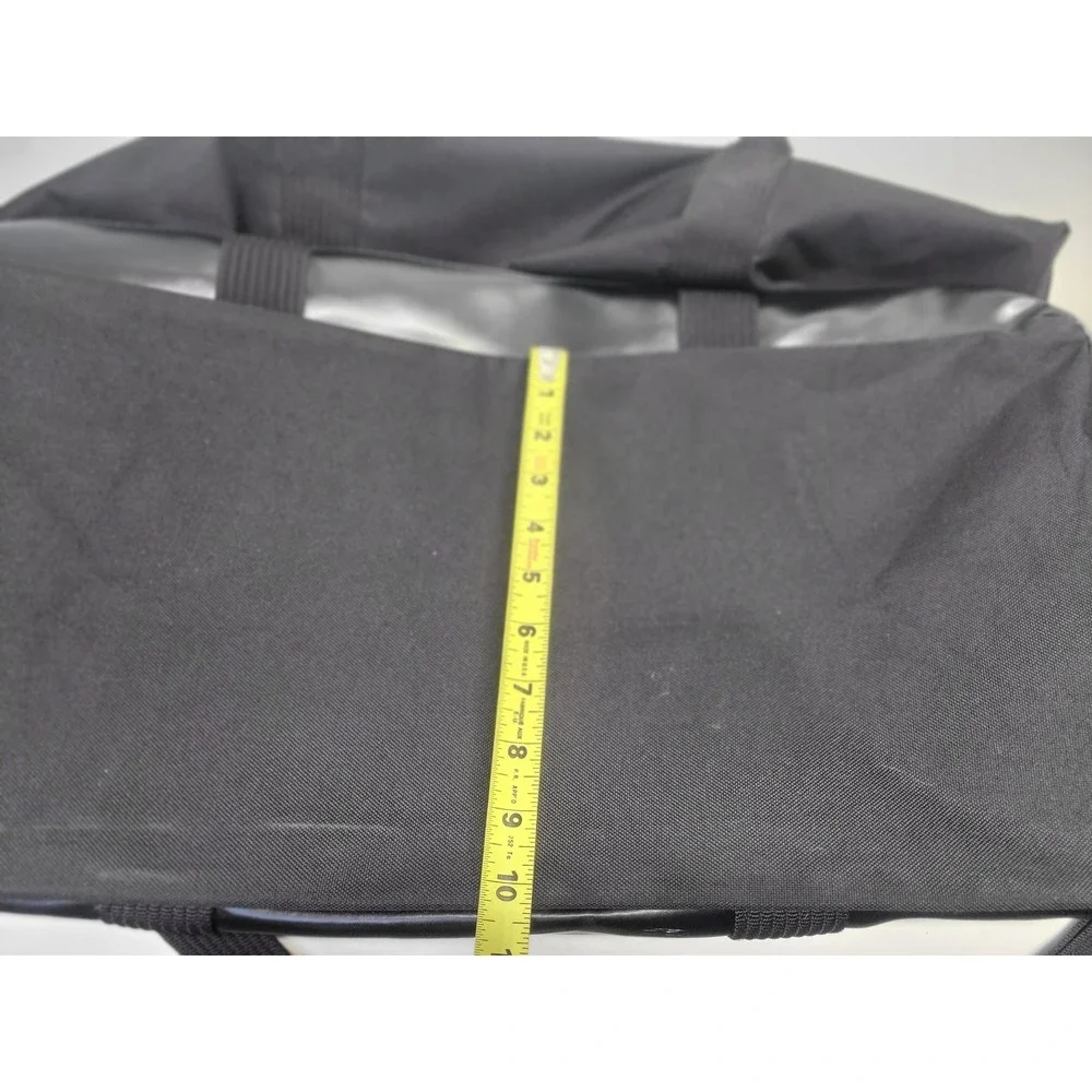 Ralph Lauren RL Black Canvas Weekender Travel Duffel gym‎ carry on Bag